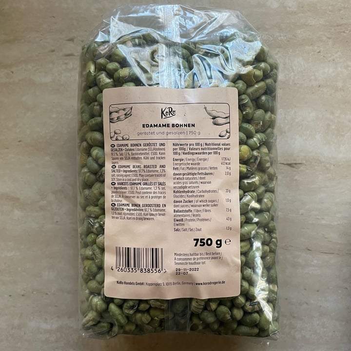 review photo of Koro Edamame shared by @claudiavu on 06 Apr 2022 - review