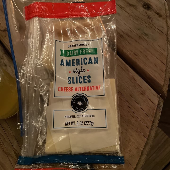 photo of Trader Joe's American Style Slices (non Dairy) shared by @therileyfarmrescue on  01 Aug 2021 - review