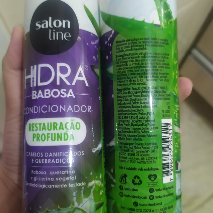 photo of Salon line Hidra Babosa shared by @joyceforesto on  16 Apr 2022 - review