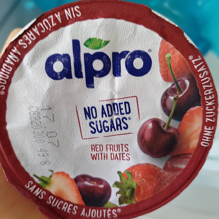 photo of Alpro Red Fruits With Dates (No Added Sugars) shared by @gio-sbircia on  25 Jun 2022 - review