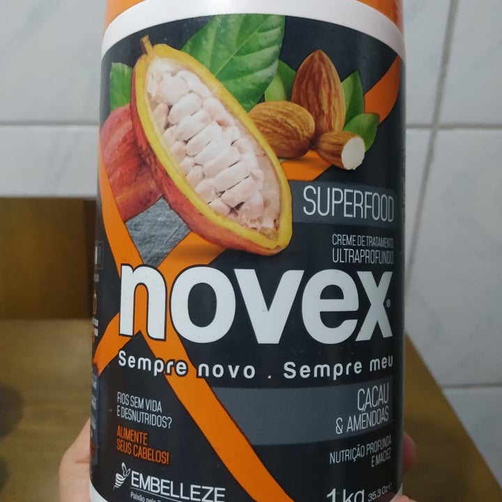 review photo of Novex Creme De Tratamento Ultraprofundo Cacau E Amêndoas shared by @adrianabr on 25 Apr 2022 - review