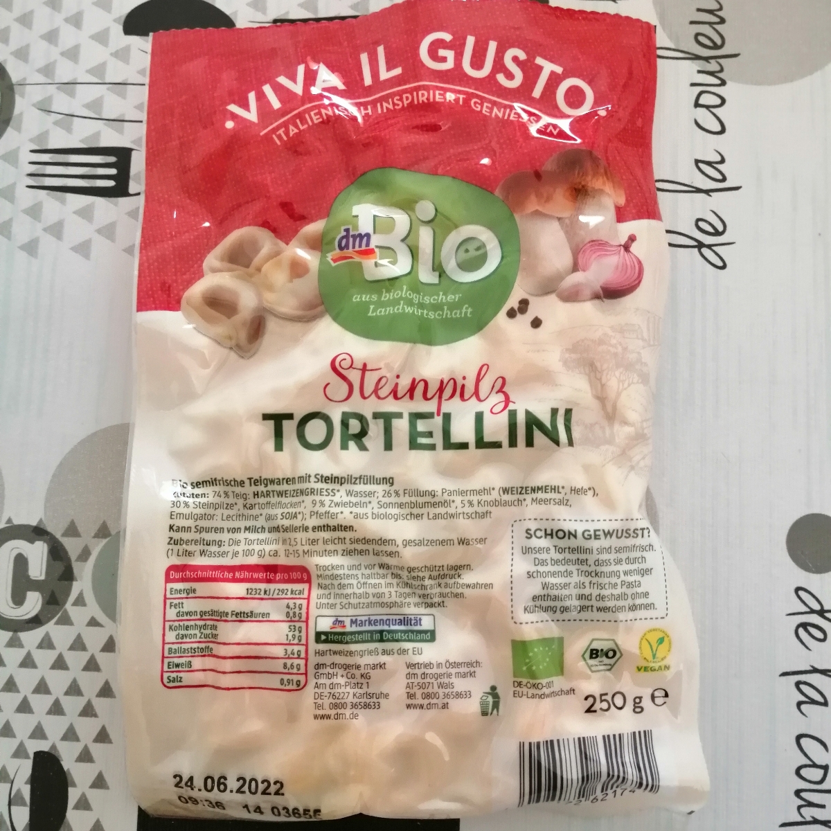 dmBio Steinpilz tortellini Reviews | abillion