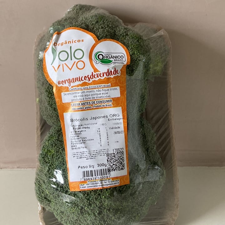 photo of Solo vivo Brócolis Orgânico shared by @eliscolombo on  18 May 2022 - review