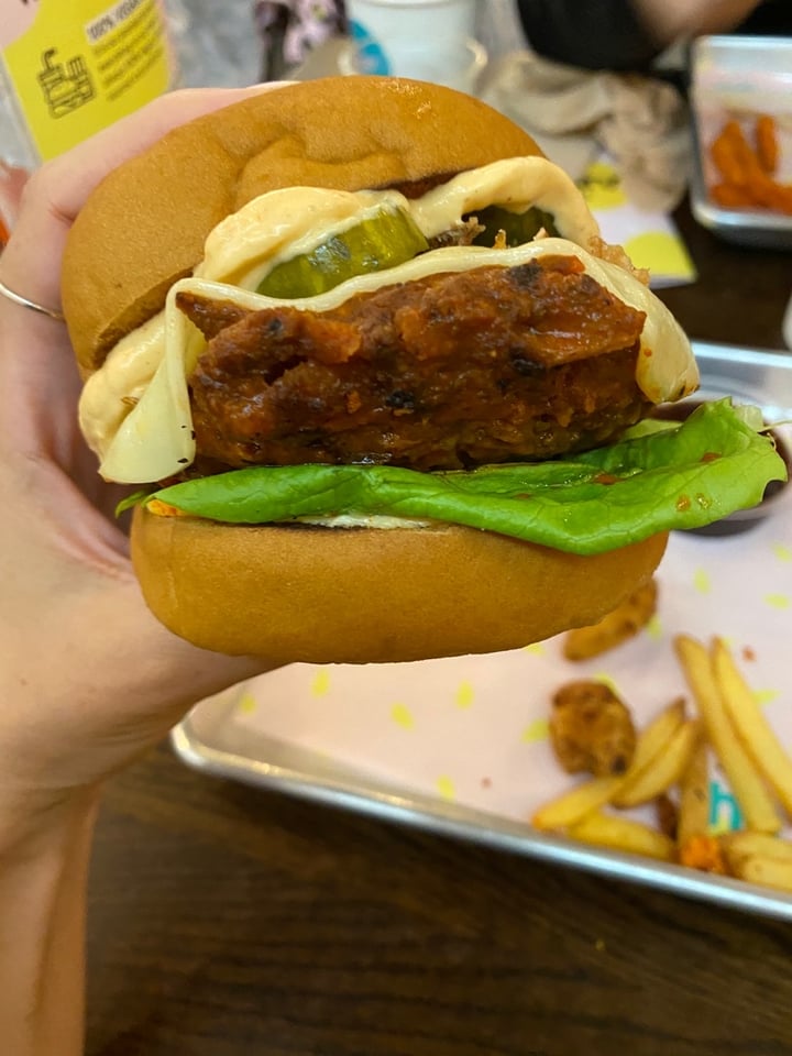 photo of The Vurger Co Canary Wharf Buffalo Vurger shared by @letusbeheroes on  16 Feb 2020 - review