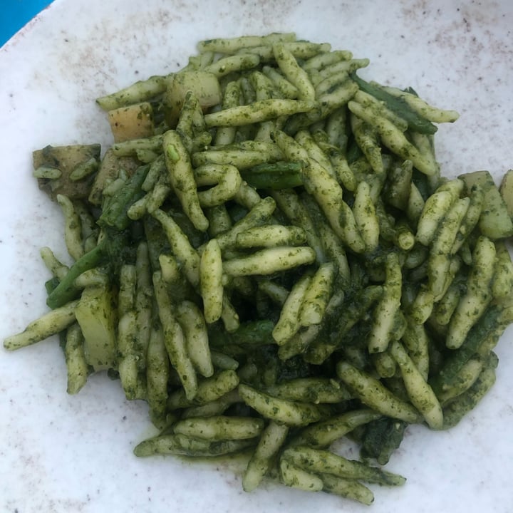 review photo of I Sognatori Pasta Al Pesto Vegan shared by @greenonthebeam on 05 Jul 2022 - review