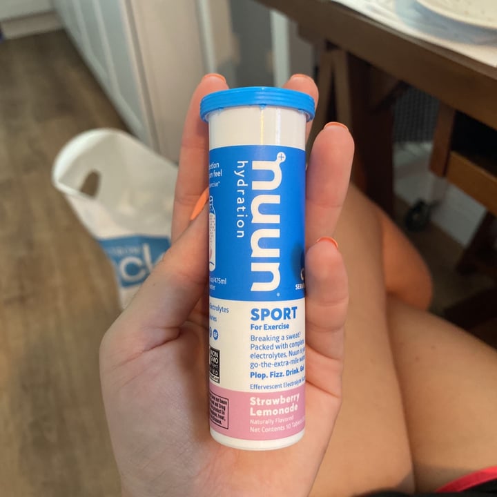 photo of Nuun Effervescent Electrolyte Supplement shared by @hannahgallart on  24 Jun 2021 - review