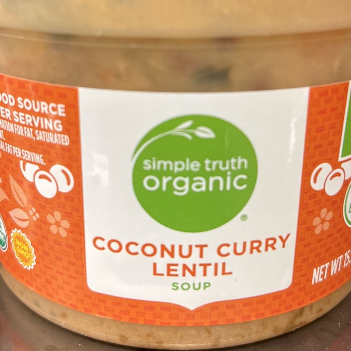 photo of Simple Truth Coconut curry lentil soup shared by @tatixjones on  03 May 2022 - review