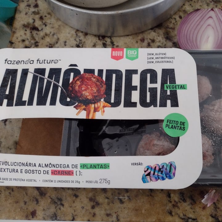 review photo of Fazenda Futuro Almôndega A Base De Planta shared by @nidavidaplena on 01 May 2022 - review