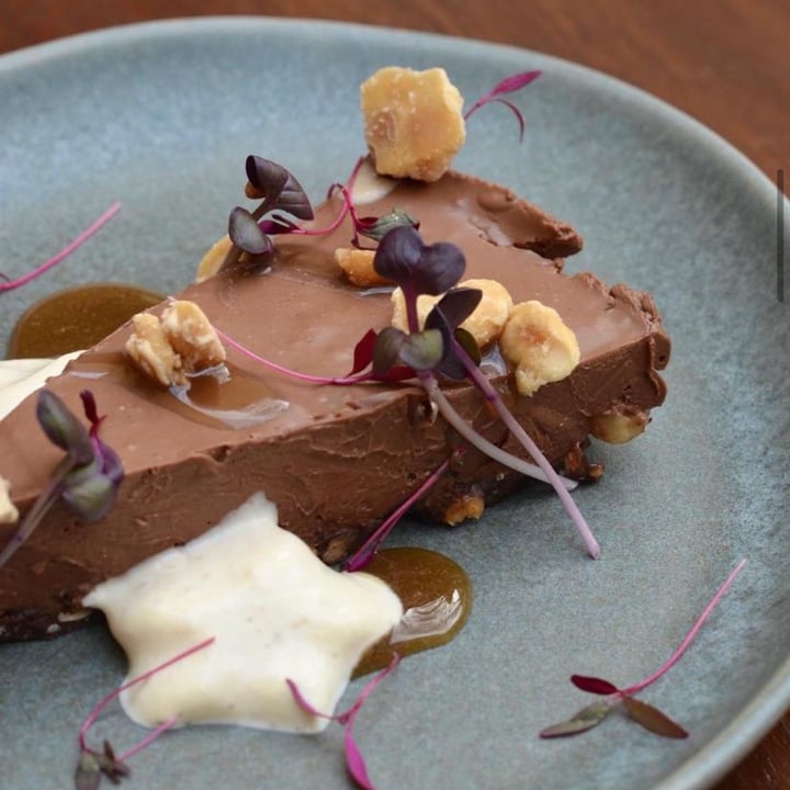 photo of The Food Temple Chocolate & Miso Caramel Tart shared by @ericadavide on  18 Apr 2022 - review