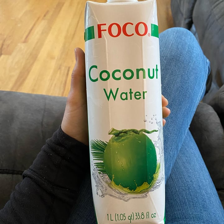 photo of Foco Coconut water shared by @ecoveg on  02 Apr 2022 - review