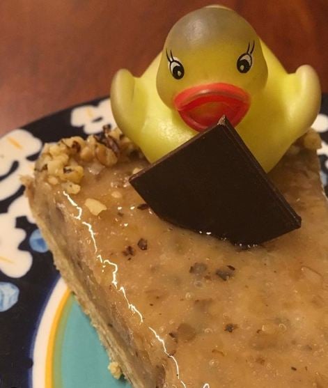 review photo of Sinfonía del Sabor Kuchen de nuez shared by @patitovegan on 05 Mar 2020 - review