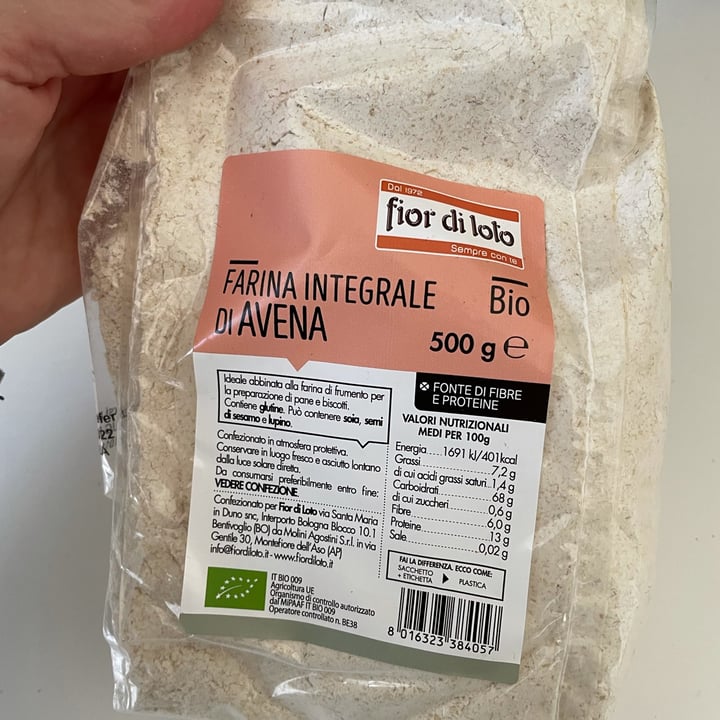review photo of Fior di Loto Farina di avena shared by @martad on 24 Mar 2022 - review