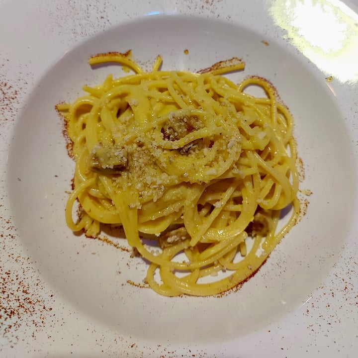 photo of Veganfruttariano Spaghetti di Mais, Quinoa E Riso Alla Carbonara shared by @martinavirdis on  29 May 2022 - review