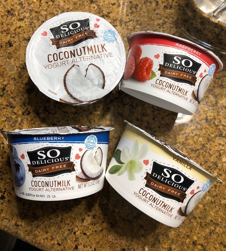 review photo of So Delicious Dairy Free Blueberry Coconut Milk Yogurt Alternative shared by @jadacarlo on 13 Jan 2020 - review