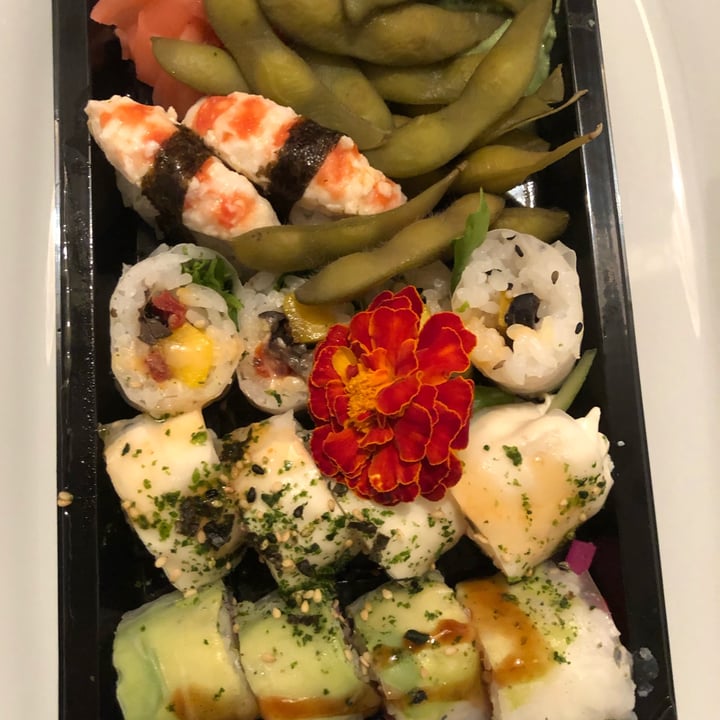photo of Legumi Sushi Vegan 30 piece Platter shared by @greenpiglet on  24 Sep 2021 - review