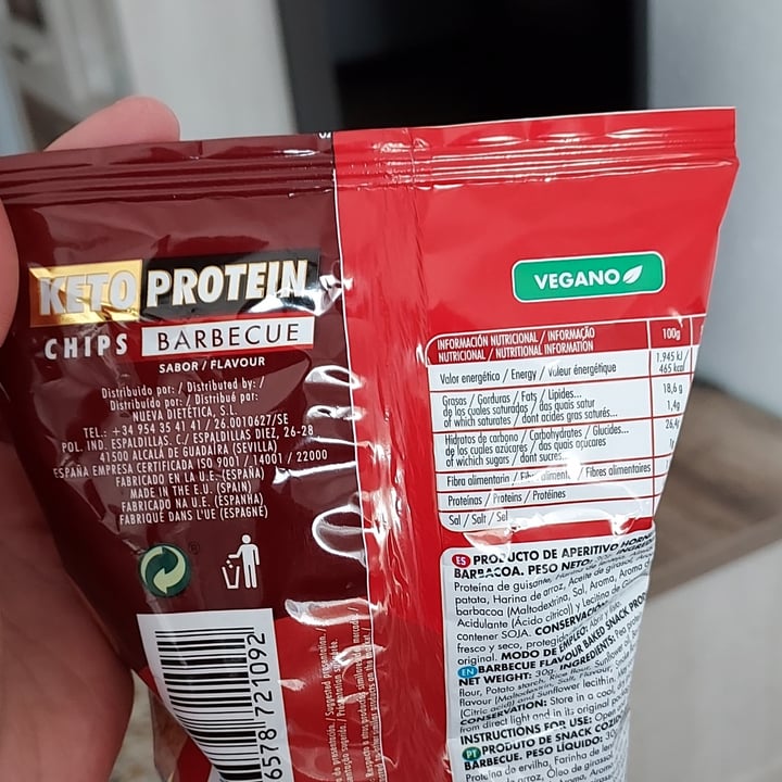 photo of Bestdiet Sport Keto Protein , Chips Barbecue shared by @sabrinamurua on  26 Apr 2022 - review