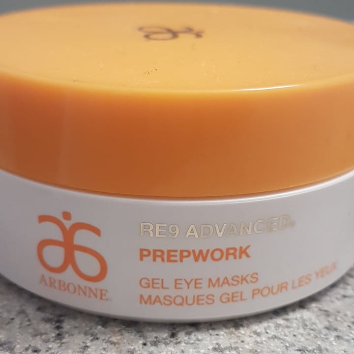 review photo of Arbonne Re9 advanced prepwork gel eye masks shared by @deniseha on 30 Jun 2021 - review