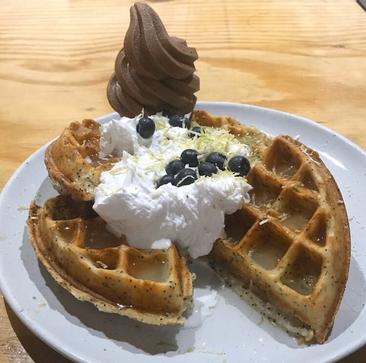 photo of Jessy's Waffles Lemon and poppyseed waffle shared by @capetownvegan on  19 Jan 2020 - review