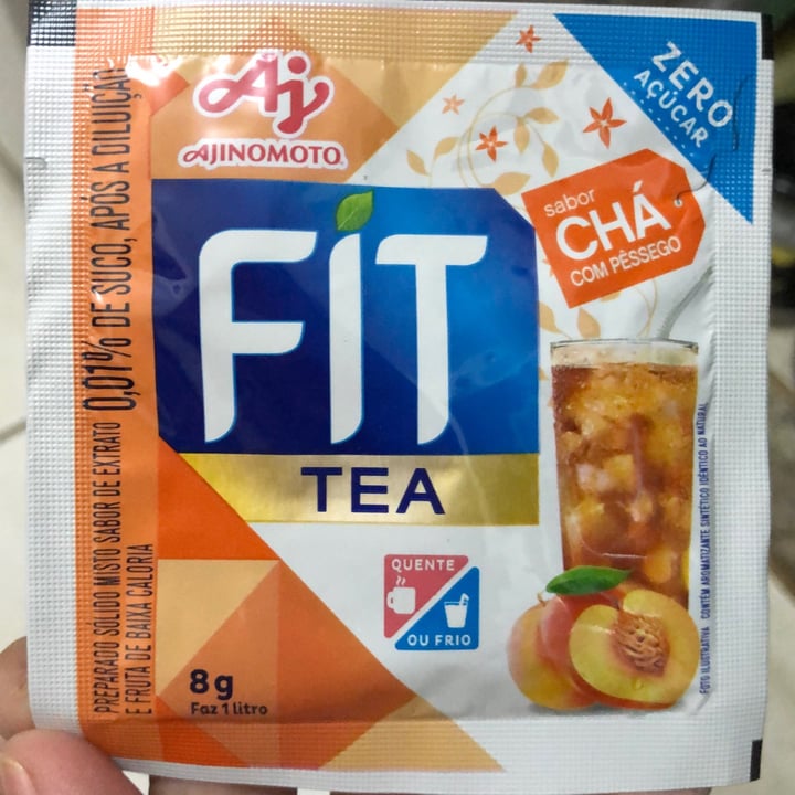 review photo of Ajinomoto fit tea pêssego shared by @lyssaportal on 12 May 2022 - review