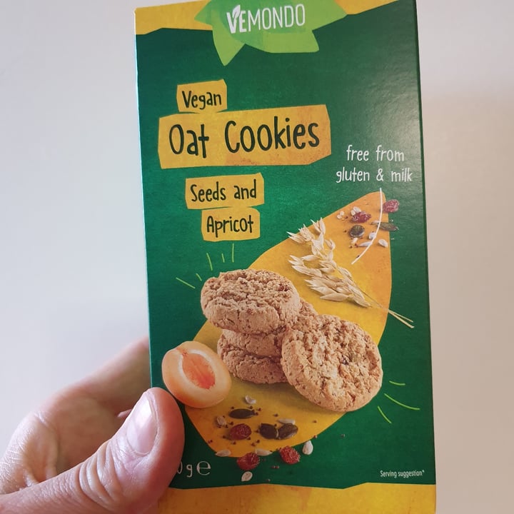 photo of Vemondo Vegan Oat Cookies Seeds and Apricot shared by @jackluna on  13 Mar 2022 - review