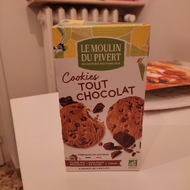 photo of Le Moulin Du Pivert Cookies Tout Chocolat shared by @ginlemon on  28 Oct 2022 - review