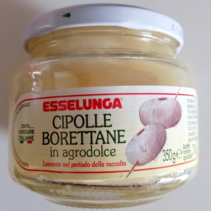 photo of  Esselunga Cipolle borettane in agrodolce shared by @melo66 on  30 Jun 2022 - review