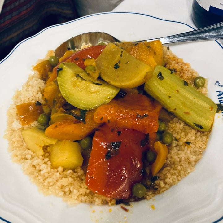 photo of Aladino Restaurant Cous Cous Di Verdure shared by @sottolapellepodcast on  08 Dec 2022 - review