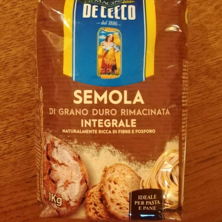 photo of De cecco Semola di grano duro rimacinata integrale shared by @mabonpumpkin on  24 Aug 2022 - review