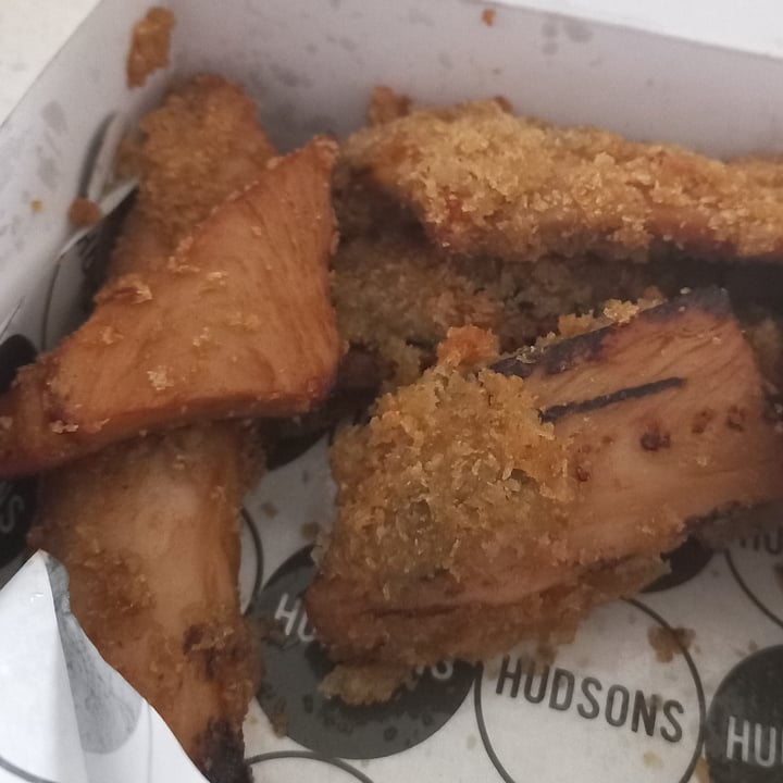 photo of Hudsons The Burger Joint (Parkhurst) Panko crumbed strips shared by @vickysveganry on  21 Mar 2022 - review