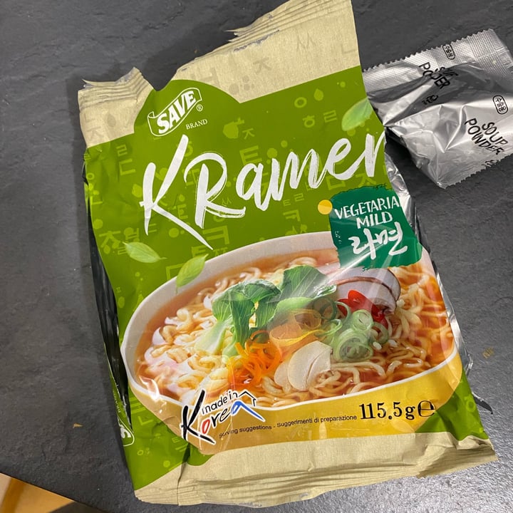 photo of Save K Ramen Vegetarian mild ramen shared by @rebmanzini on  20 Apr 2022 - review