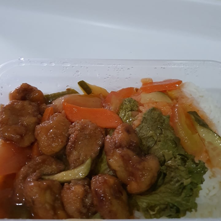 photo of Zi Zai Vegetarian Sweet & Sour Meat Set shared by @parismelody on  13 Jan 2021 - review