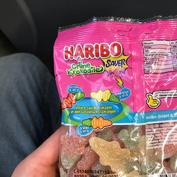 photo of Haribo Grüne Krokodile shared by @david- on  05 Mar 2021 - review