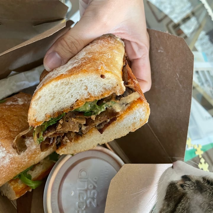 photo of Green Owl Cafe ‘Steak’ Bomb Sandwich shared by @mariajamison on  23 Jan 2022 - review