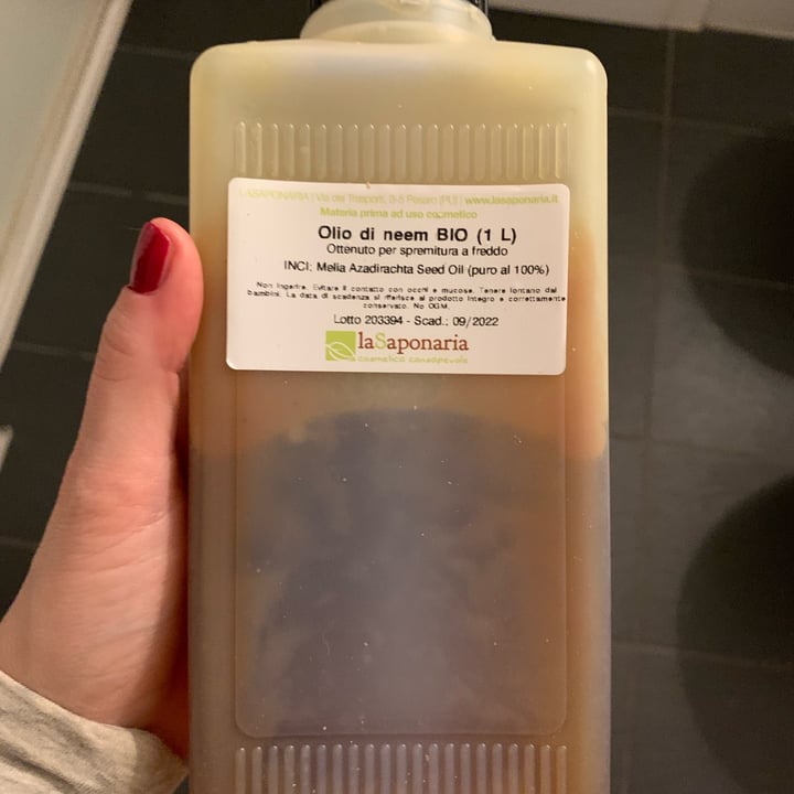 photo of La Saponaria Olio di Neem shared by @clover28 on  14 Mar 2022 - review