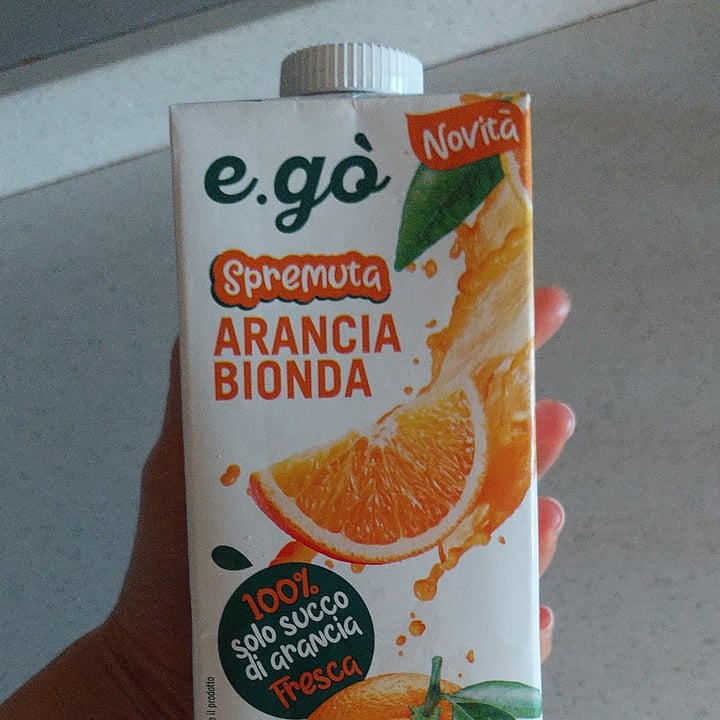 review photo of e.gó Spremuta Arancia Bionda shared by @pino13 on 25 Sep 2022 - review