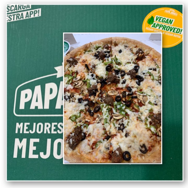 review photo of Papa Johns Providencia The Vegan Royal shared by @danileonruz on 29 Aug 2020 - review