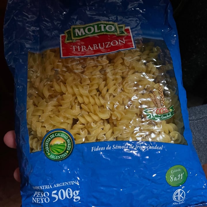 photo of Molto Fideos Tirabuzón shared by @noesostre on  18 Mar 2021 - review