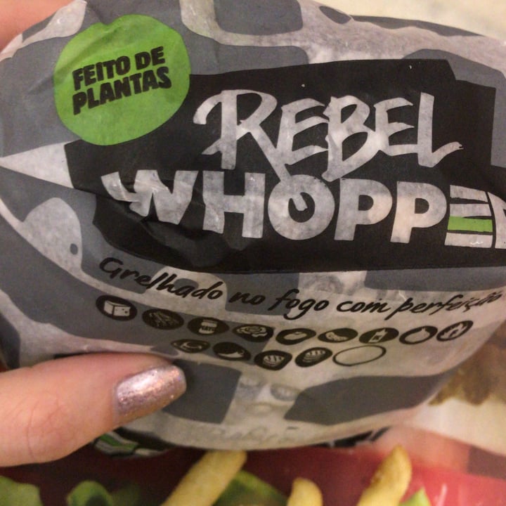 photo of Burger King Rebel Whopper shared by @afreiberger on  26 Apr 2022 - review