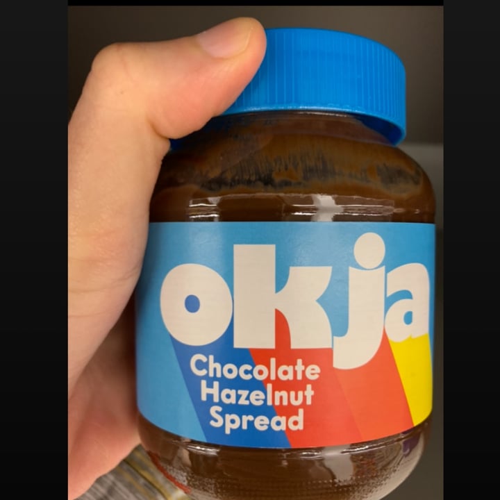 review photo of okja Chocolate Hazelnut Spread shared by @camirabier on 08 Mar 2022 - review