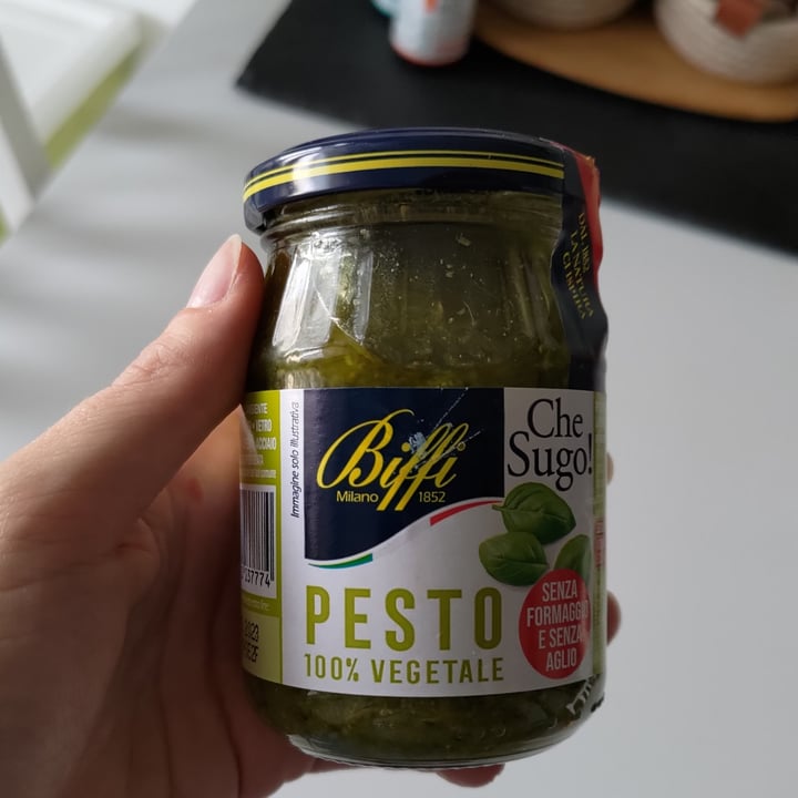 review photo of Biffi Che Sugo! Pesto 100% Vegetale Senza Formaggio Jar shared by @fralepiante on 22 Jun 2022 - review
