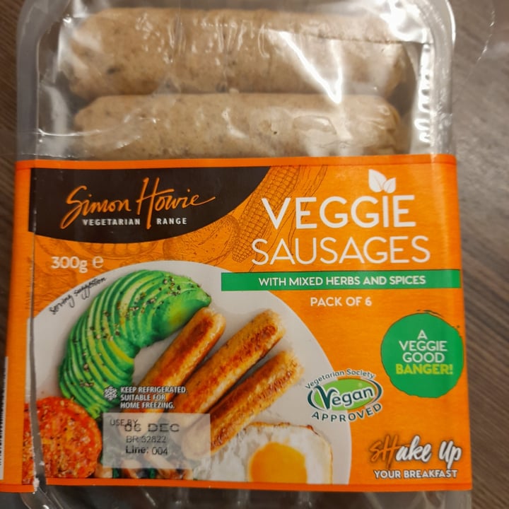 review photo of Simon Howie Veggie Sausages shared by @cassieck9900 on 07 Dec 2022 - review