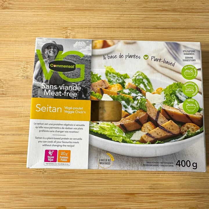 review photo of Commensal Seitan végé-poulet shared by @vbolieuv on 30 Oct 2022 - review