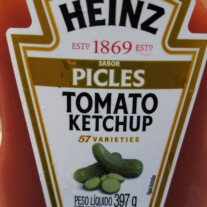 review photo of Heinz Ketchup Tomato Picles shared by @nataliabiagioni on 13 May 2022 - review