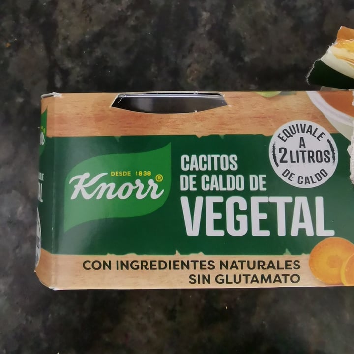 photo of Knorr Cacitos de caldo vegetal shared by @elepi on  04 May 2022 - review