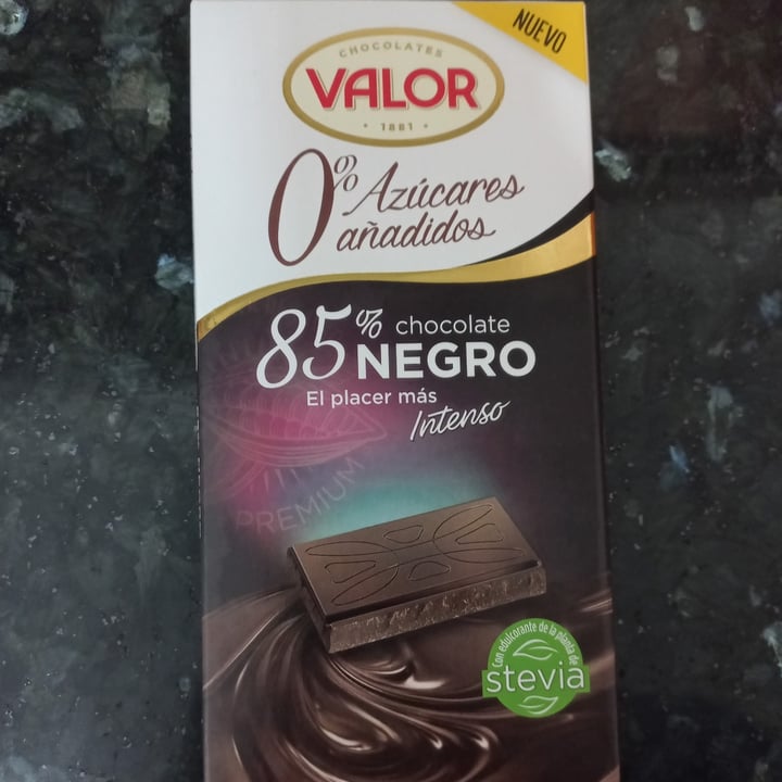 photo of Valor 85% chocolate negro sin azucar shared by @skymonler on  30 Apr 2022 - review