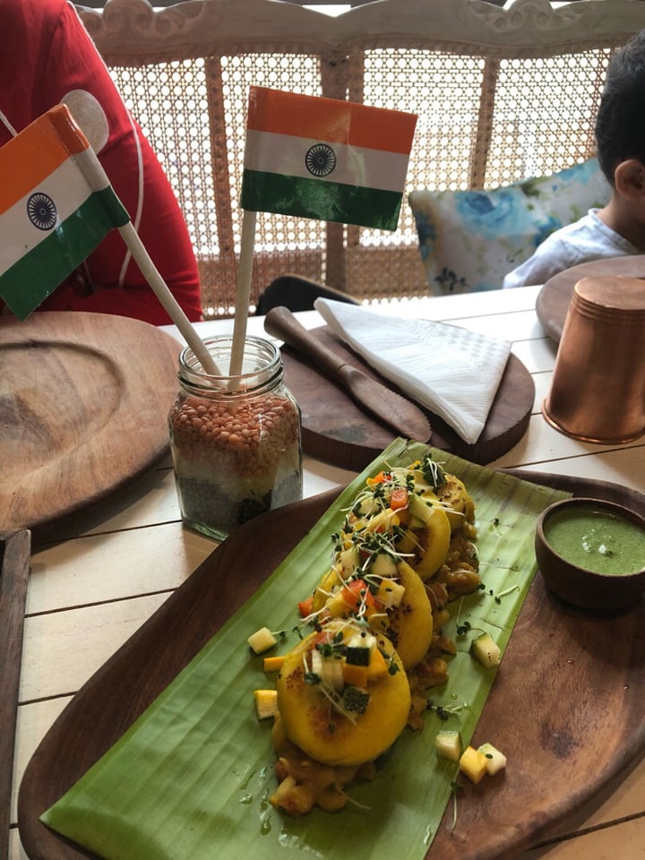 review photo of Santé Spa Cuisine Sweet Potato Tikki Chaat shared by @sujatakukreja on 15 Aug 2019 - review
