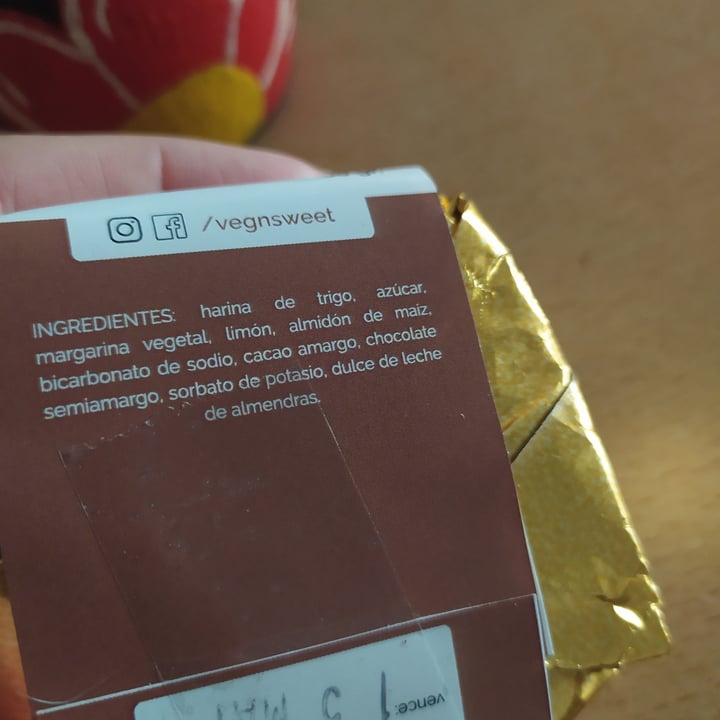 photo of Veg N' Sweet Alfajor De Dulce De Leche shared by @benin on  16 Apr 2021 - review