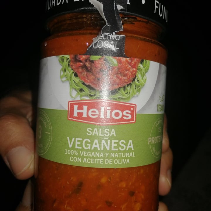 photo of Helios salsa vegañesa shared by @leitugavioleta on  03 Dec 2022 - review