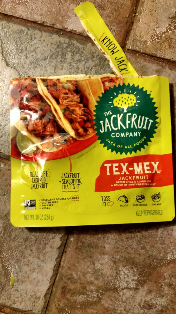 photo of The Jackfruit Company Tex mex Jack Fruit shared by @startingattheroots on  30 Mar 2020 - review