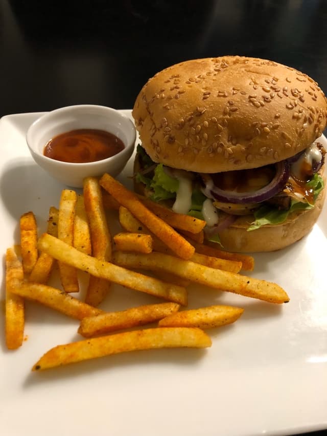 Foto do prato “Tofu Burger”